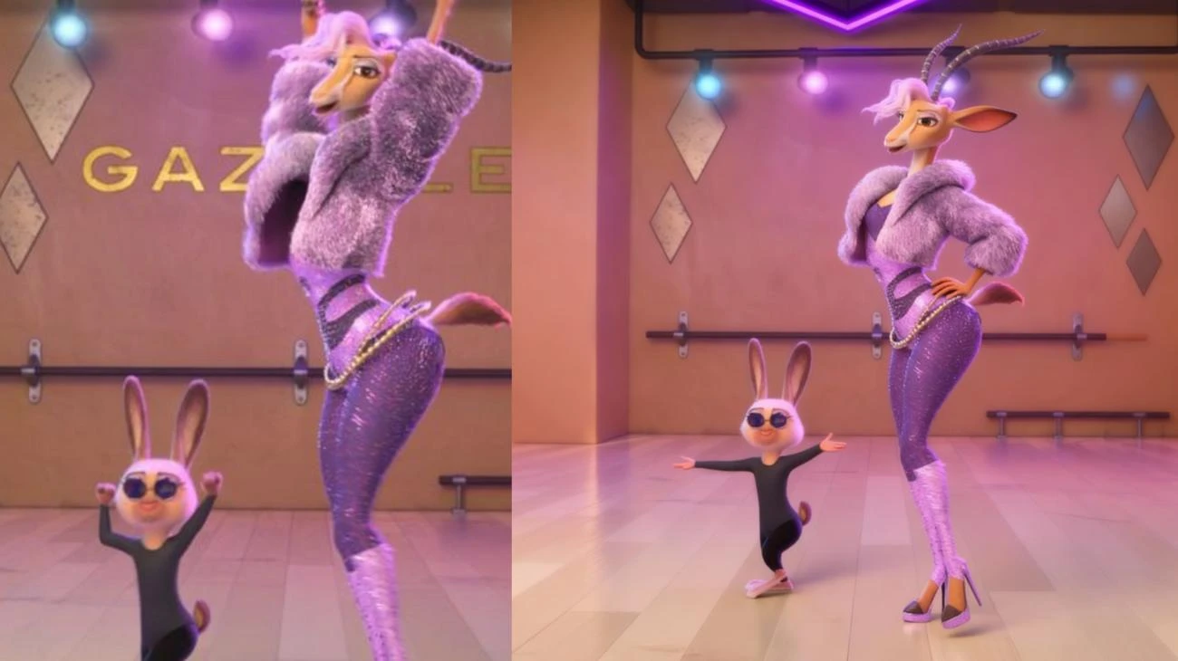 Dietro le quinte con Gazelle! Balla con Gazelle in #Zootropolis2 dal 26 Novembre solo al cinema! Acquista ora i tuoi biglietti al link in bio. #DisneyItalia #cinematok #davedere"