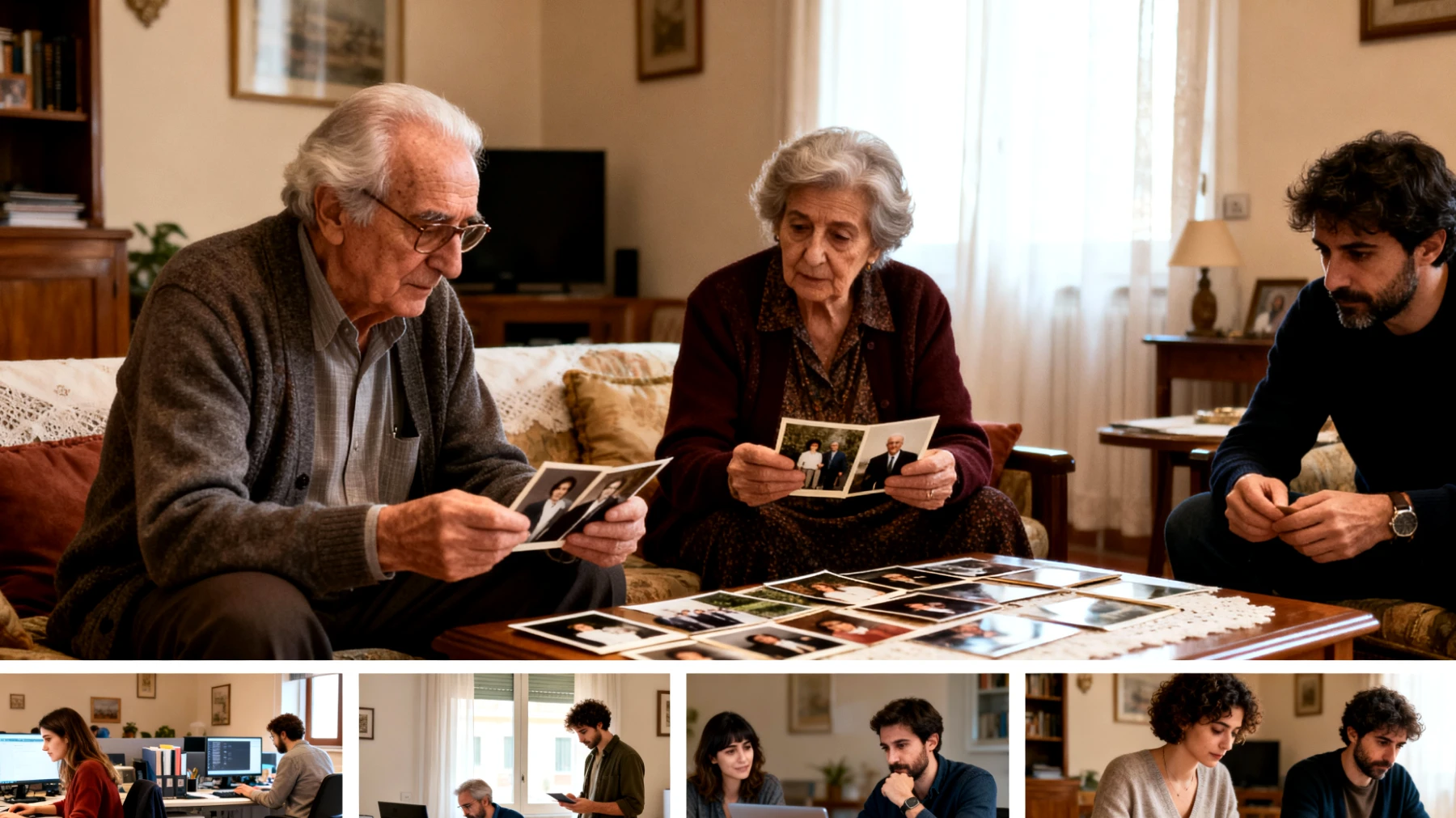 I nonni temono di perdere il legame affettivo con i nipoti giovani adulti che si sono allontanati emotivamente, concentrati sulla loro vita autonoma, carriera e relazioni, e che ora li cercano raramente"