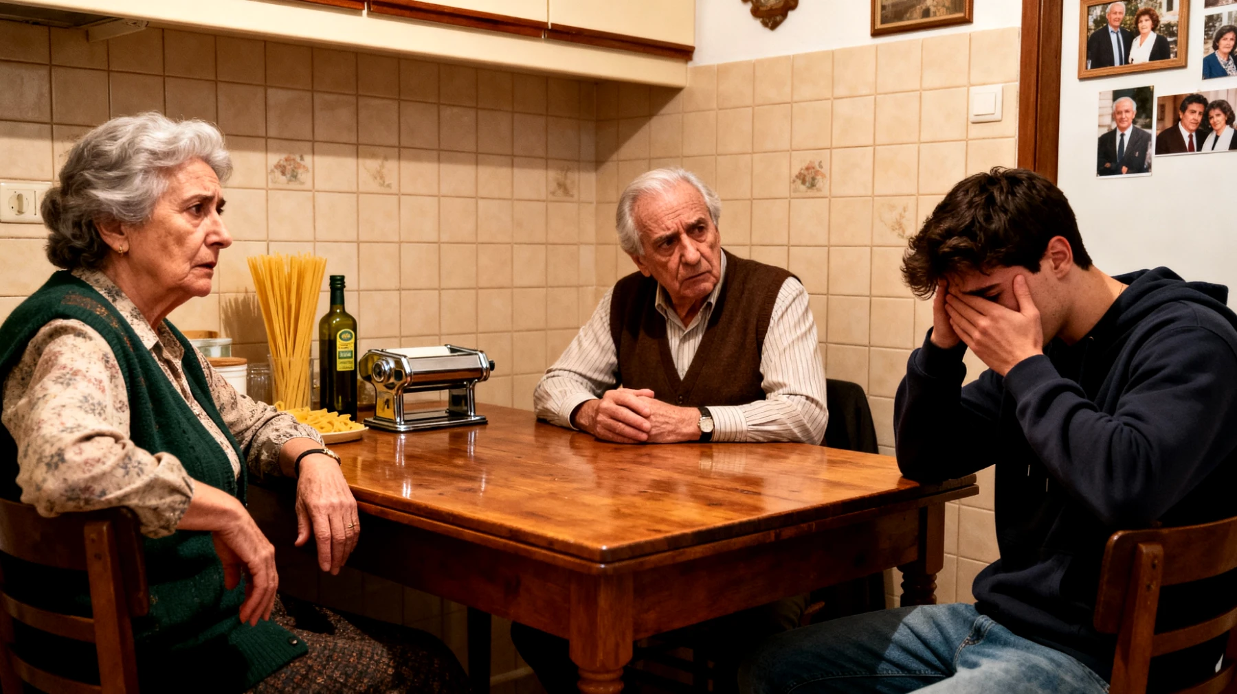 I nonni faticano a comprendere e gestire le reazioni emotive intense dei nipoti giovani adulti, che manifestano ansia, frustrazione o momenti di sconforto legati alle sfide della vita adulta (lavoro, relazioni, incertezze sul futuro), sentendosi inadeguati nel fornire sostegno emotivo appropriato alla loro età"