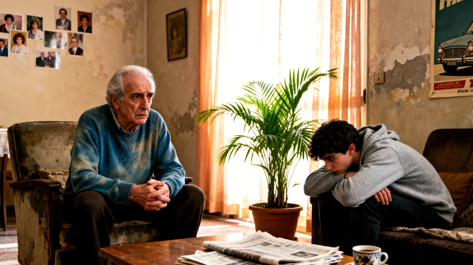 Il nonno è preoccupato perché il nipote giovane adulto si isola socialmente, evita situazioni di gruppo e fatica a costruire relazioni significative con i coetanei, mostrando timidezza eccessiva e chiusura emotiva"