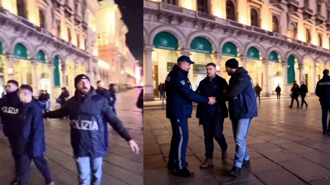 #fyp #newyears2026 #traveltok #police 'milan"